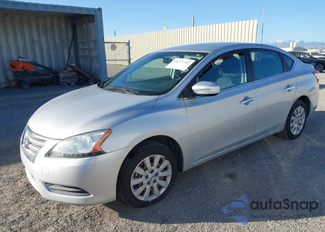 2014 Nissan Sentra S z USA, uszkodzony, nr VIN 3N1AB7AP1EY216412